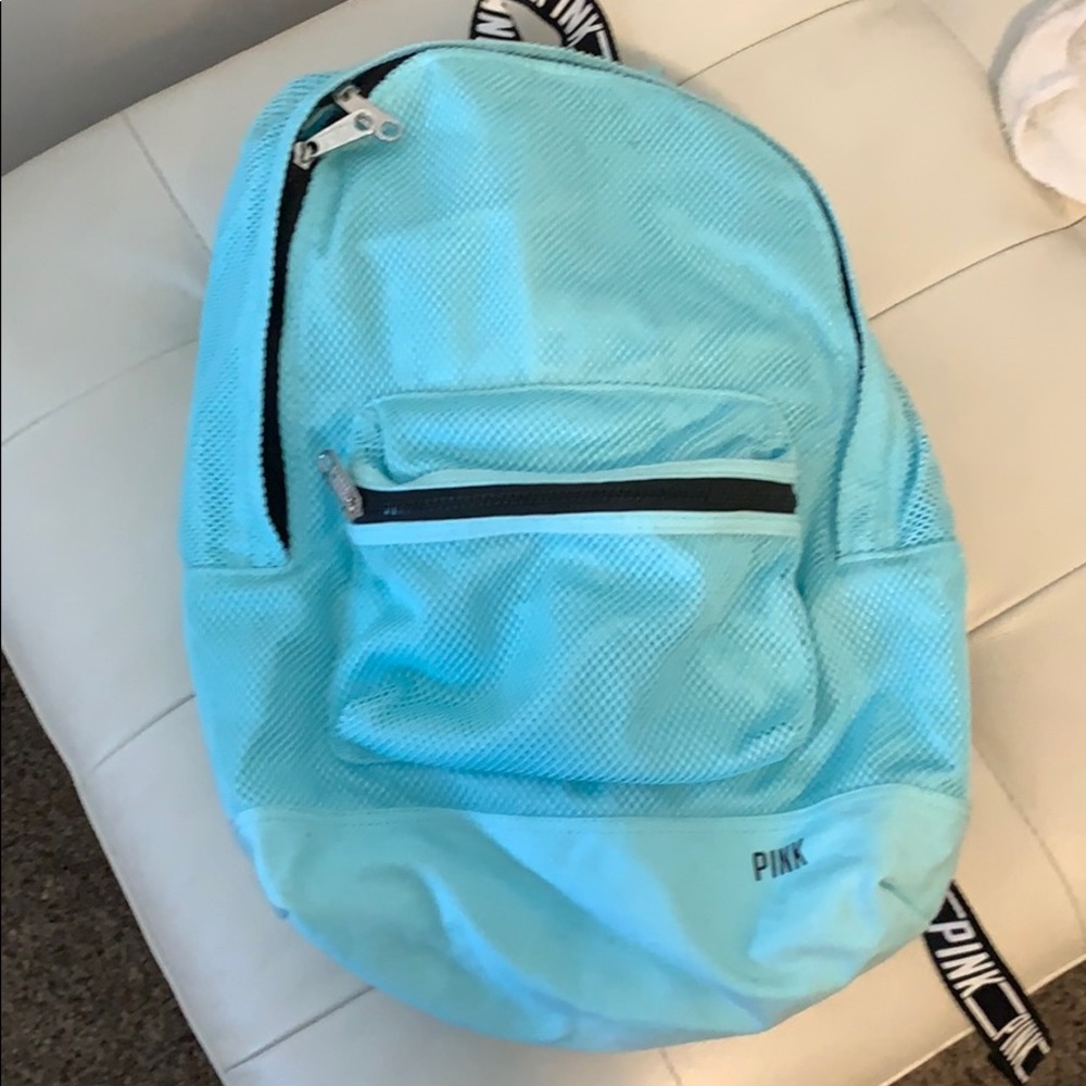 Victoria secret PINK teal backpack